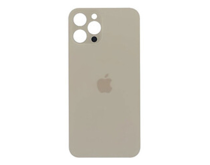 Задняя панель корпуса для iPhone 12 Pro, Gold (Big Hole)