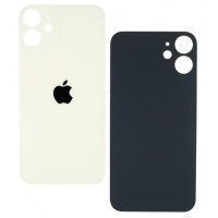 Задняя панель корпуса для iPhone 12 Mini, белая (Big Hole)