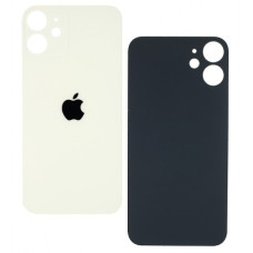 Задня панель корпуси для iPhone 12 Mini, біла (Big Hole)