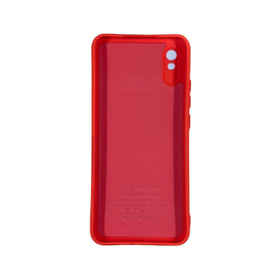 Чехол-силикон Full Soft Case Xiaomi Redmi 9A Red (Класс B)