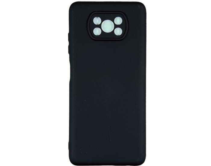 Чохол-силікон Cover Lakshmi Full Camera Xiaomi Poco X3 / X3 Pro / X3 NFC, Черный/Black