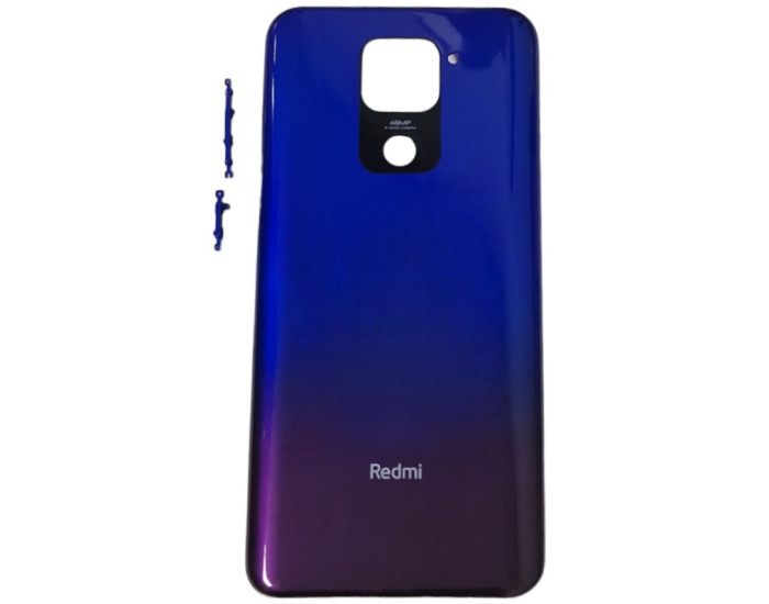Задня панель корпуси для Xiaomi Redmi Note 9, синя
