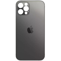 Задняя панель корпуса для iPhone 12 Pro Max, Graphite (Small Hole)