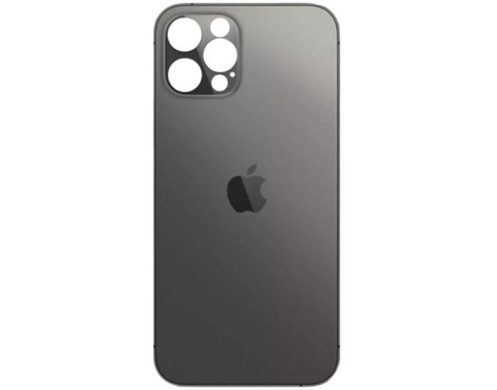 Задняя панель корпуса для iPhone 12 Pro Max, Graphite (Small Hole)