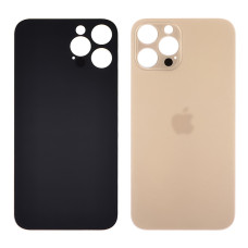 Задняя панель корпуса для iPhone 12 Pro Max, Gold (Big Hole)