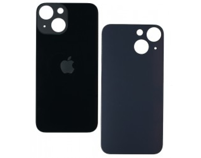 Задня панель корпуси для iPhone 13, чорна (Big Hole)