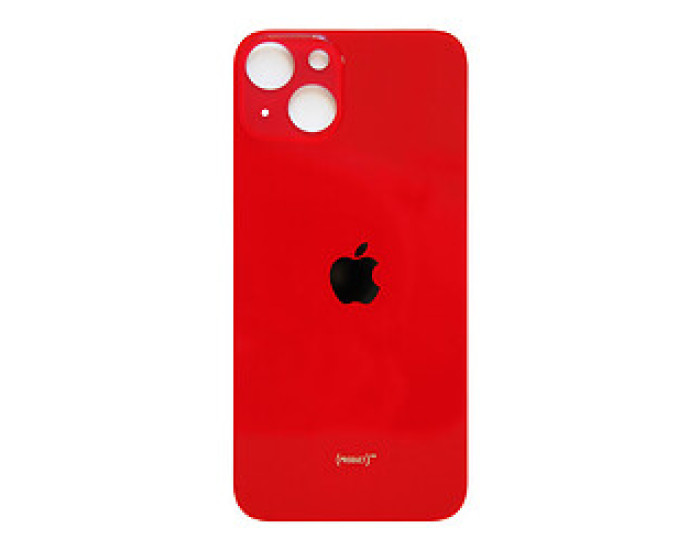 Задняя панель корпуса для iPhone 13 Mini, красная (Big Hole) оригинал