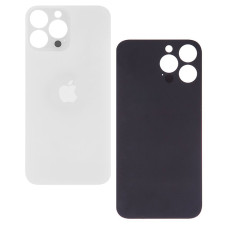 Задняя панель корпуса для iPhone 13 Pro Max, Silver (Small Hole)