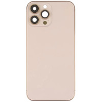 Корпус для iPhone 13 Pro Max, с держателем SIM карты, с боковыми кнопками, Gold