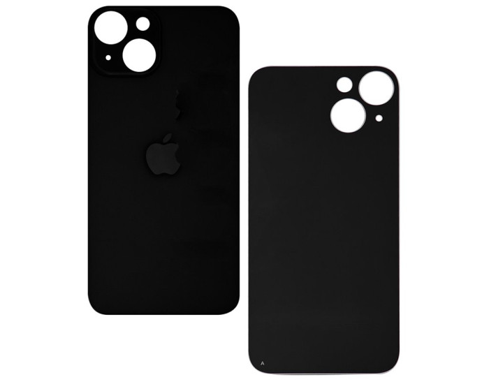 Задняя панель корпуса для iPhone 14, Black (Big Hole)