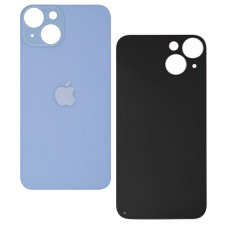 Задня панель корпуси для iPhone 14, Blue (Big Hole)