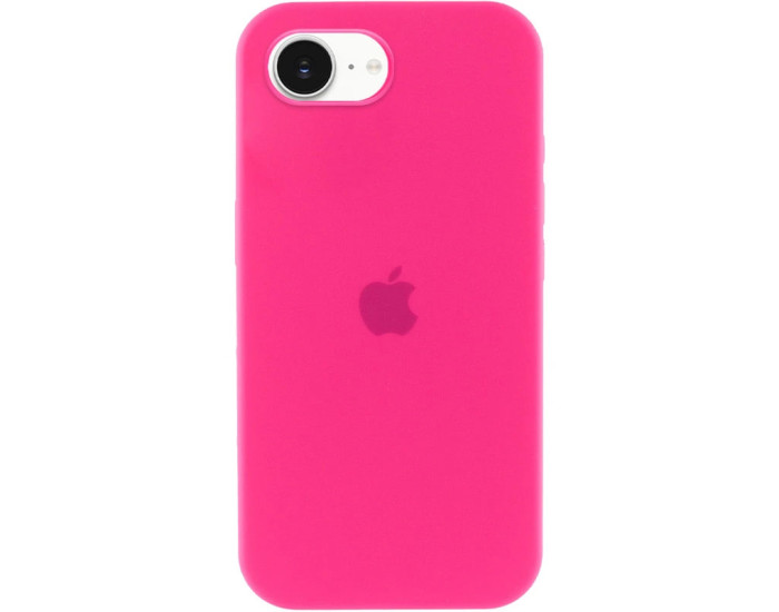 Чехол-силикон оригинал Full Soft Matte iPhone 16e /17e (Розовый / Barbie pink)