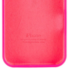 Чехол-силикон оригинал Full Soft Matte iPhone 16e /17e (Розовый / Barbie pink)