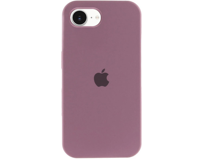Чехол-силикон оригинал Full Soft Matte iPhone 16e /17e (Лиловый / Lilac pride)