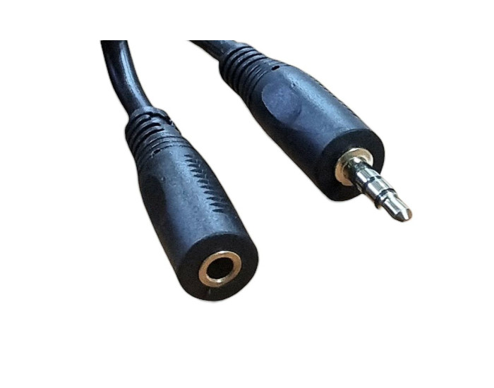Удлинитель Aux 3.5 на 3.5 black (5 m)