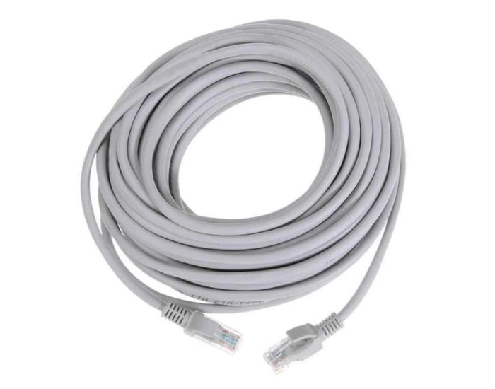 LAN Кабель для інтернету CAT5 cheap (15м) Сірий
