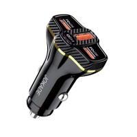 Автомобільне зарядний пристрій Jokade JH049 GONGBO 108W (2USB-C+1USB-A), чорний