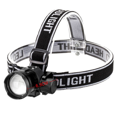 Ліхтарик налобний PLD-5835-P50, велокріплення, Li-Ion акумулятор, Type-C, zoom