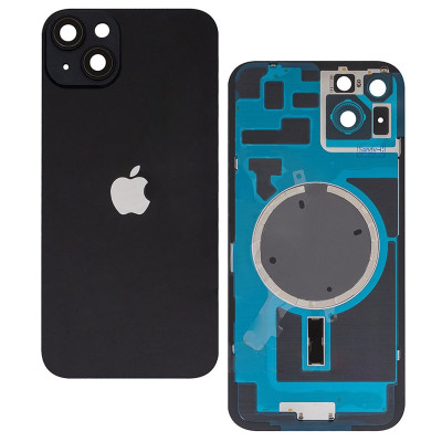 Задняя панель корпуса для iPhone 14 Plus, Midnight Black со стеклом камеры