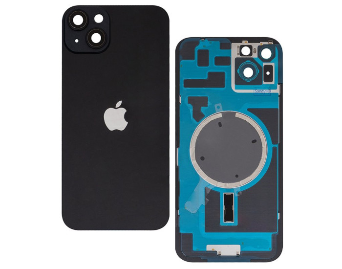 Задня панель корпуси для iPhone 14 Plus, Midnight Black з склом камери