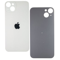 Задня панель корпуси для iPhone 14 Plus, White (Big Hole)