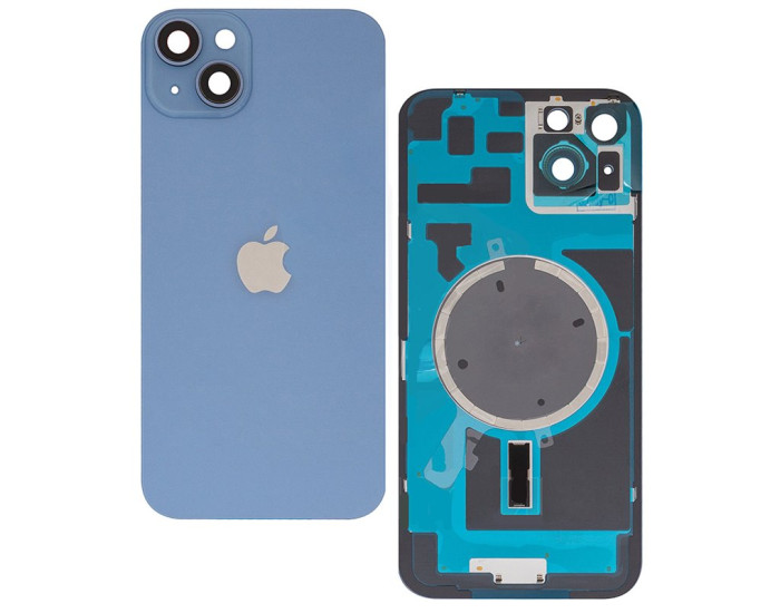 Задня панель корпуси для iPhone 14 Plus Sierra Blue, з склом камери