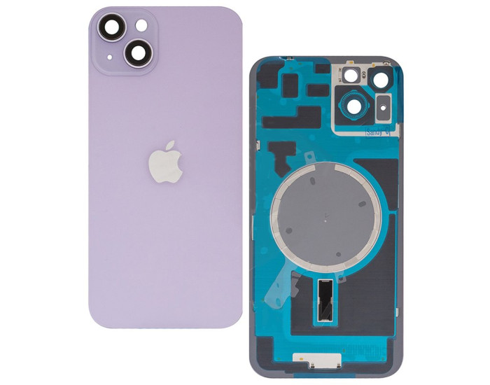 Задня панель корпуси для iPhone 14 Plus Purple, з склом камери
