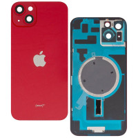 Задня панель корпуси для iPhone 14 Plus Red, з склом камери