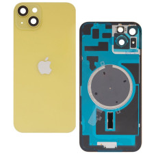 Задняя панель корпуса для iPhone 14 Plus Yellow, со стеклом камеры