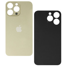 Задня панель корпуси для iPhone 14 Pro, Gold (Big Hole)