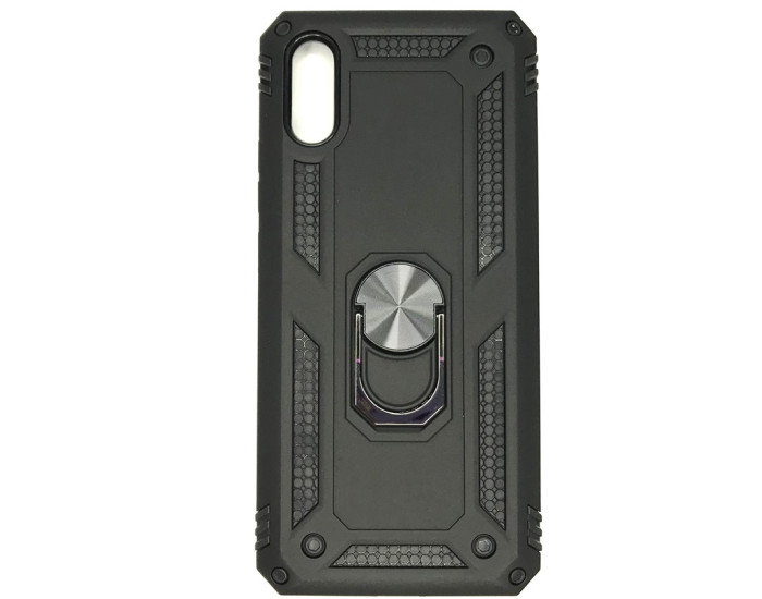 Чехол-силикон Противоударный Antishock Xiaomi Redmi 9A черный
