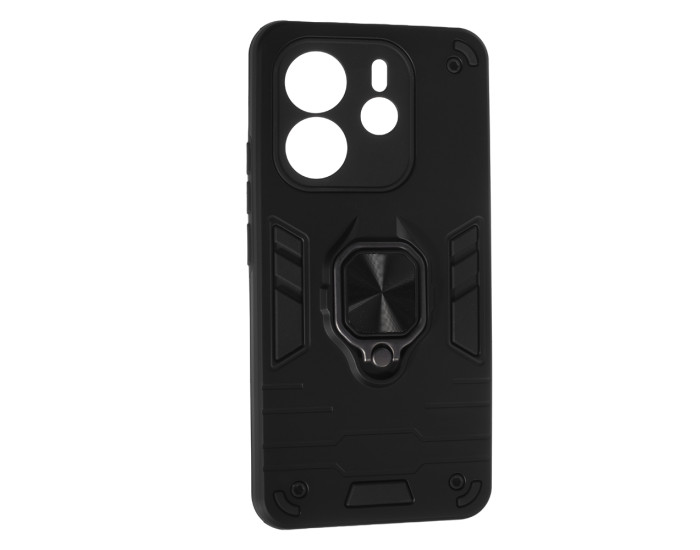 Чехол-силикон Противоударный Antishock Xiaomi Redmi Note 14 4G, черный