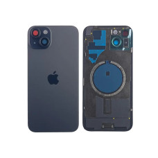 Задняя панель корпуса iPhone 15 Plus Black, со стеклом камеры