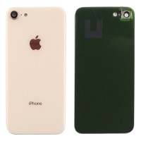 Задня панель корпуси для iPhone 8, золото з склом камери Small Hole