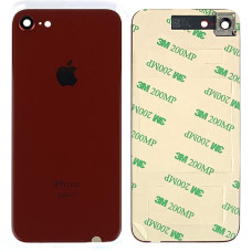 Задняя панель корпуса для iPhone SE 3, красный в сборе с кольцом камеры