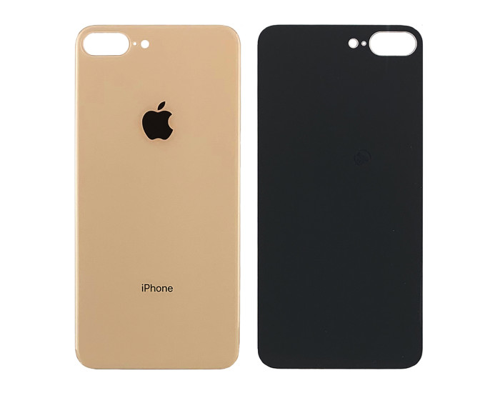 Задняя панель корпуса для iPhone 8 Plus, золото (Small Hole)