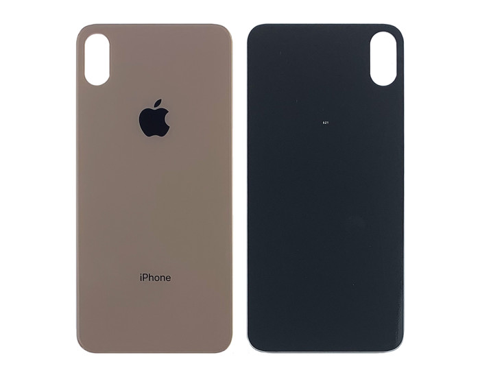 Задняя панель корпуса для iPhone XS Max, золотая (Big Hole) оригинал