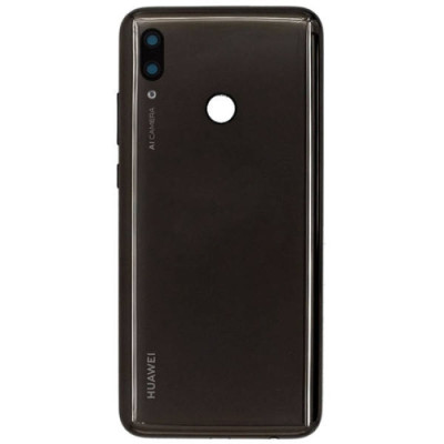 Задня панель корпуси для Huawei P Smart Plus (2019), чорна, оригінал