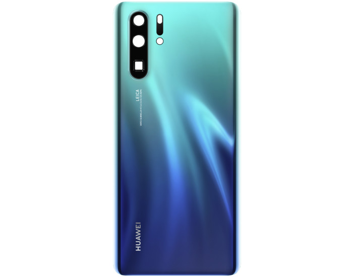 Задняя панель корпуса для Huawei P30 Pro, синяя со стеклом камеры