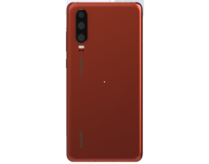 Задняя панель корпуса для Huawei P30, Amber Sunrise, красный