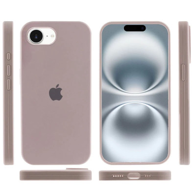 Чехол-силикон Case Full Protective iPhone 16e Розовый Lavender