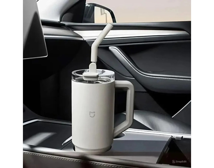Термокружка Xiaomi Mijia Sippy cup  (1л / 480г) White


