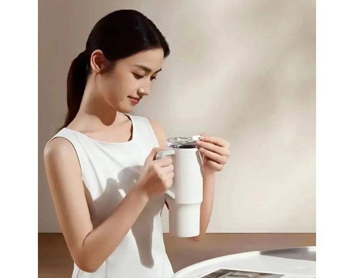 Термокружка Xiaomi Mijia Sippy cup  (1л / 480г) White

