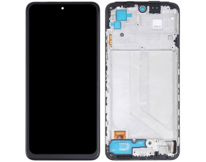 Дисплей с сенсорным экраном (модуль) Xiaomi Redmi Note 10 4G /Note 10S /Poco M5s, черный с рамкой, TFT
