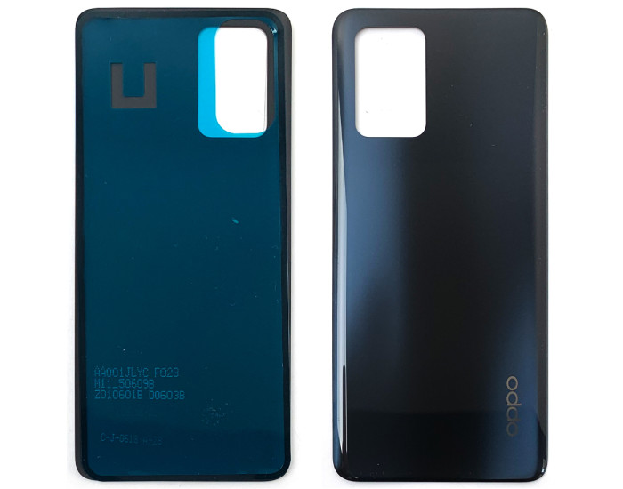Задняя крышка для Oppo A74 4G, черная