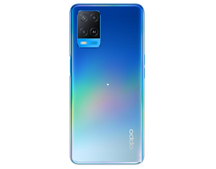 Задняя крышка для Oppo A54 4G, Blue Silver