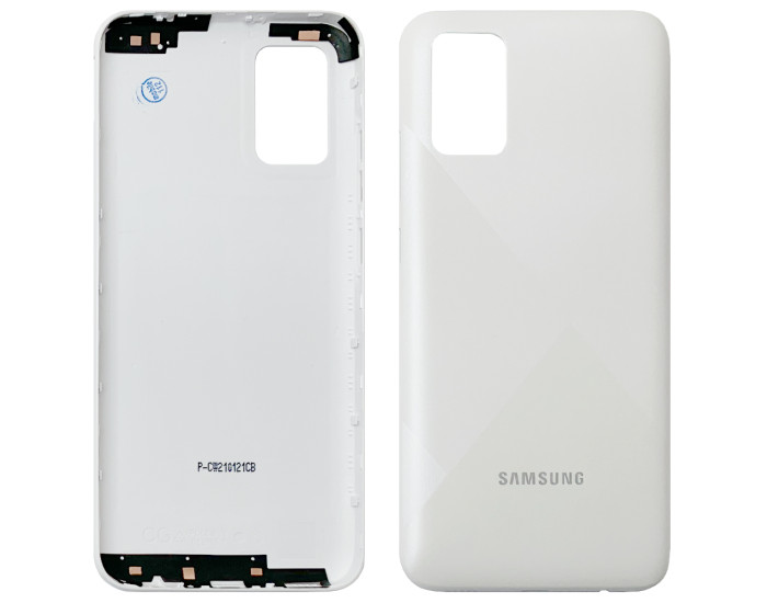 Задняя крышка для Samsung A025 Galaxy A02s /M025, белый, оригинал