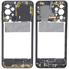Внутрення часть корпуса Samsung A236 Galaxy A23 5G, черная, оригинал