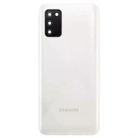 Задня кришка для Samsung A025 Galaxy A02s /M025, Білий з склом камери, оригінал
