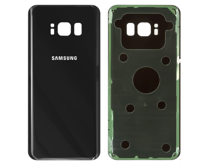 Задняя крышка для Samsung G950F Galaxy S8, черная, оригинал